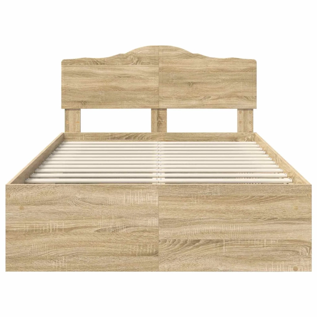 Struttura del letto Sonoma 120 x 190 cm Pino massello 3412927