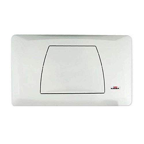 Placca di comando bianca serie mono classic 306300 Kariba