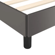Giroletto con Testiera Grigio 200x200 cm in Similpelle cod mxl 59814
