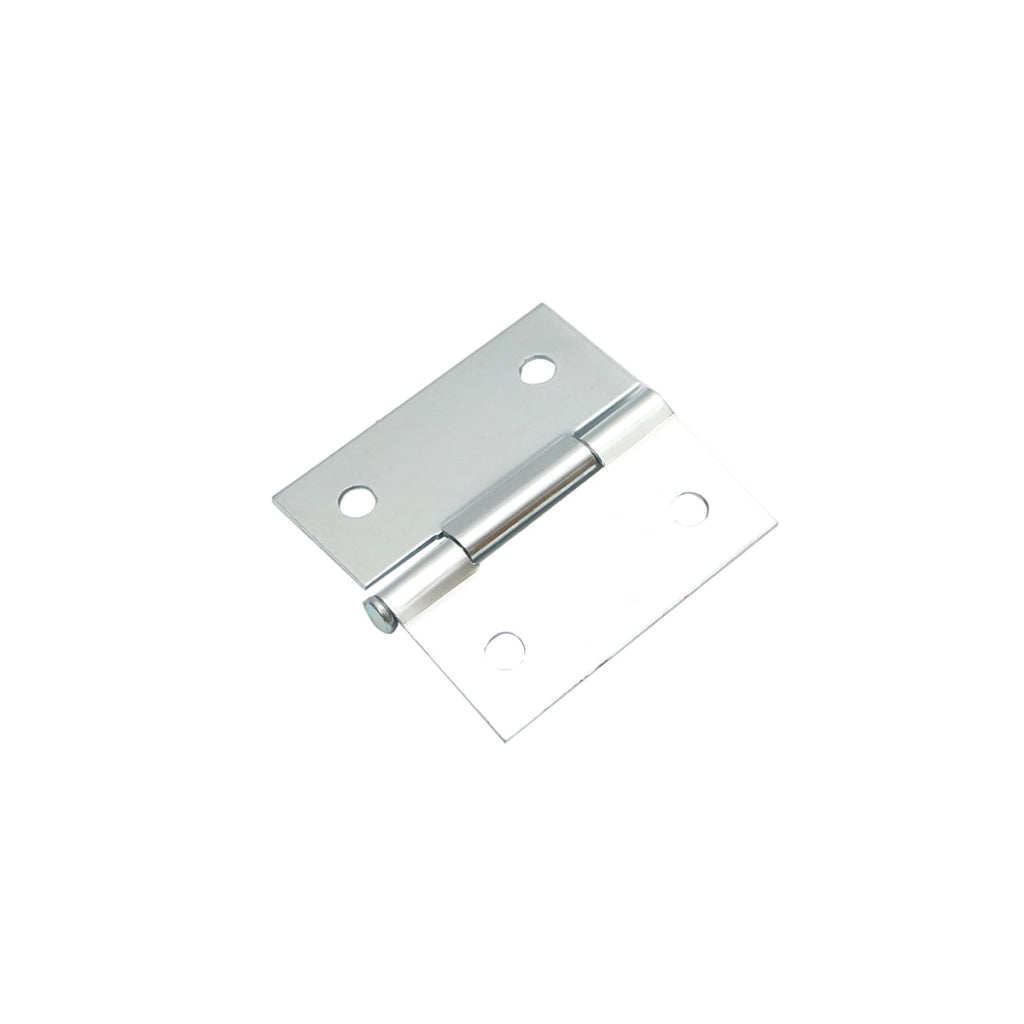 Set di 2 cerniere invisibili naturali – 50 × 50,5 mm con viti