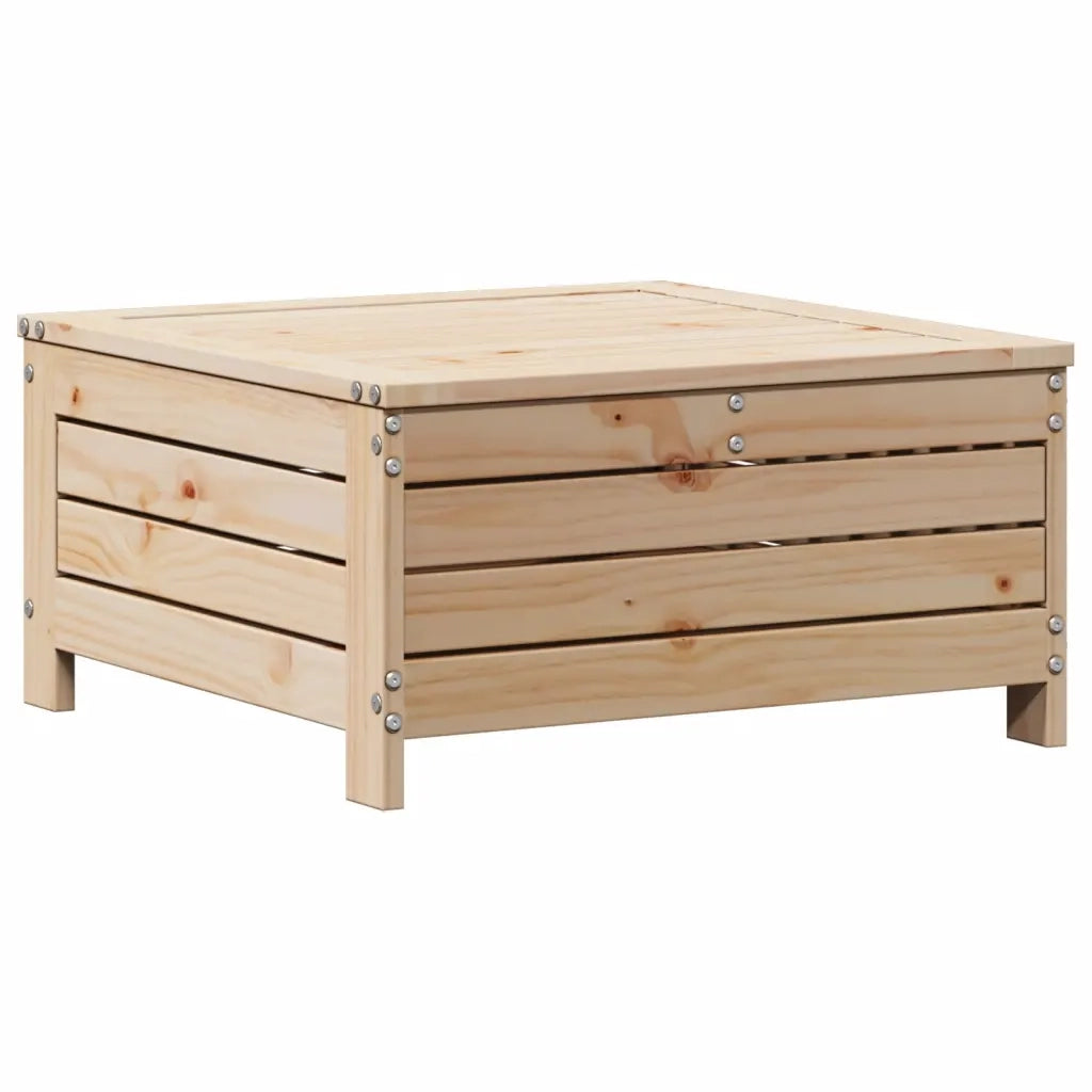 Set Salotto Giardino 7 pz Cuscini Antracite Legno Massello Pino 3250892