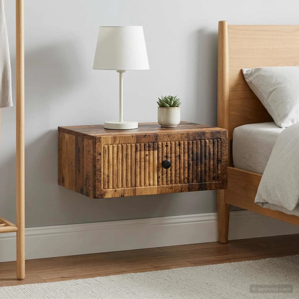 Armadio da Notte 2 pcs Legno antico 49 x 34,5 x 20 cm 897952