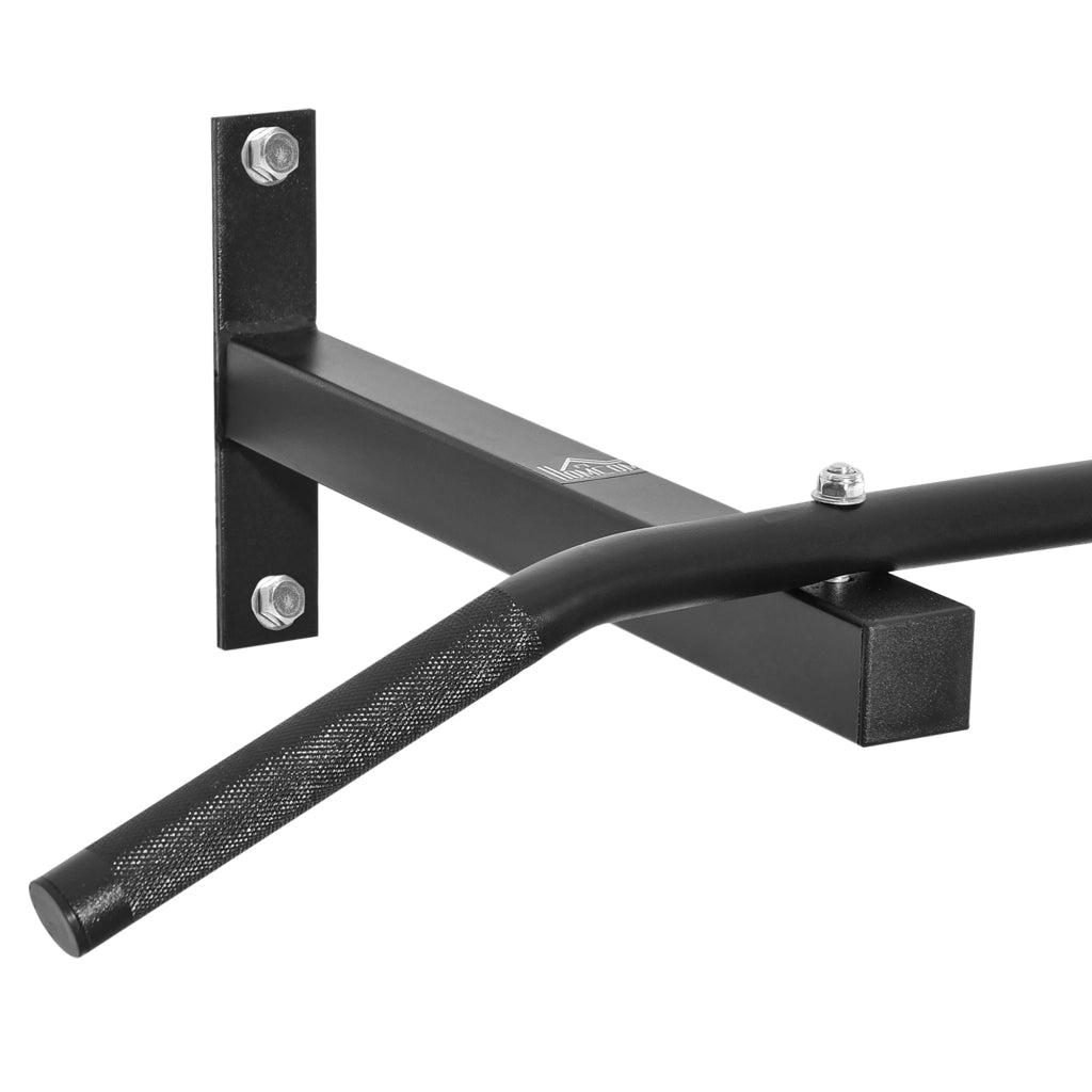 Sbarra per Trazioni a Muro ¨C Xylo ¨C Acciaio Nero 113x41x20cm