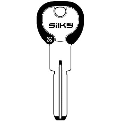 Chiave Punzonata Agb AGB5DZ Silky Silca Ottone Nichelato 5 Pezzi