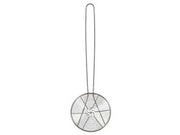 SCHIUMAROLA TESSUTA STAGNATA CM.14- - ø cm.14 -  METALTEX