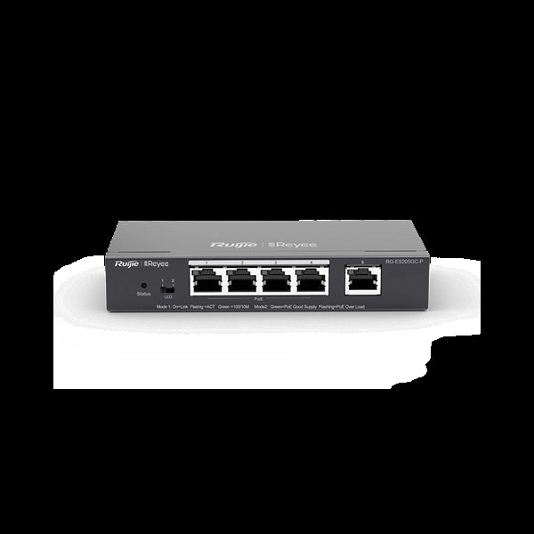 Reyee smart switch poe gigabit 10 p., 8 p. poe/poe+, p. uplink sfp combo rj45 - RG-ES210GS-P