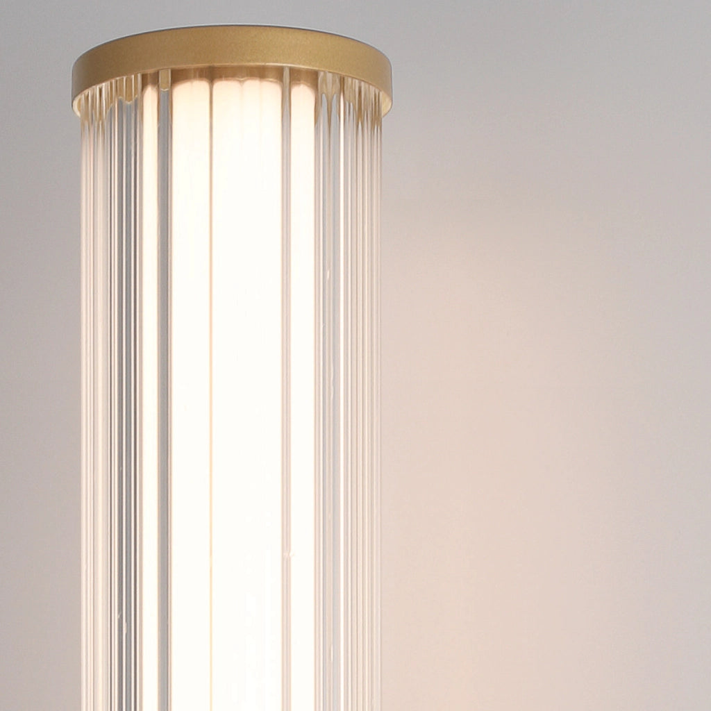 Applique Fayton oro LED 54cm 3000K IP44 bagno esterno