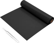 Folie di trasferimento per tessuti - 305 cm x 244 cm - autoadesivo nero - Folie per ferro da stiro - T-shirt e tessuti da stirare