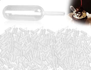 Pipette trasfer 150 pezzi - Plastica - Druppela - Pipette trasfer - 4 ml - Design trasparente - Materiale duraturo