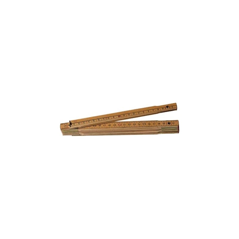 DOPPIO METRO LEGNO NATURALE METRICA - - METRICA