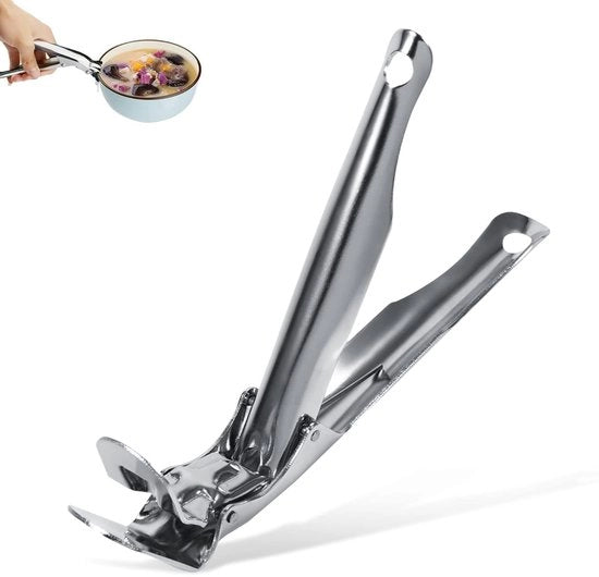 Tang per Cucina con Manico Antiscivolo in Acciaio Inossidabile