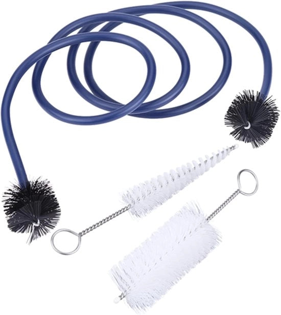 Kit di Pulizia per Ottoni e Cembali - Set di Spazzole per Pulire i Tubi di Rame