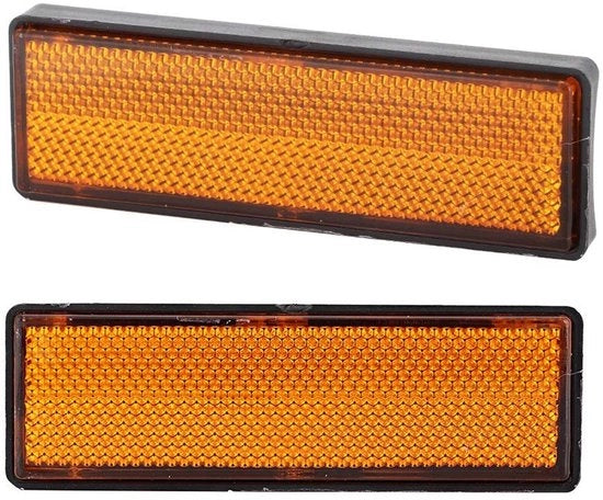Riflettore di Alta Visibilità - Riflettore per Motocicletta - Materiale ABS - Installazione Facile - Adatto per 696/795/821/796ABS/1200S/1100evo - Illuminazione della Motocicletta