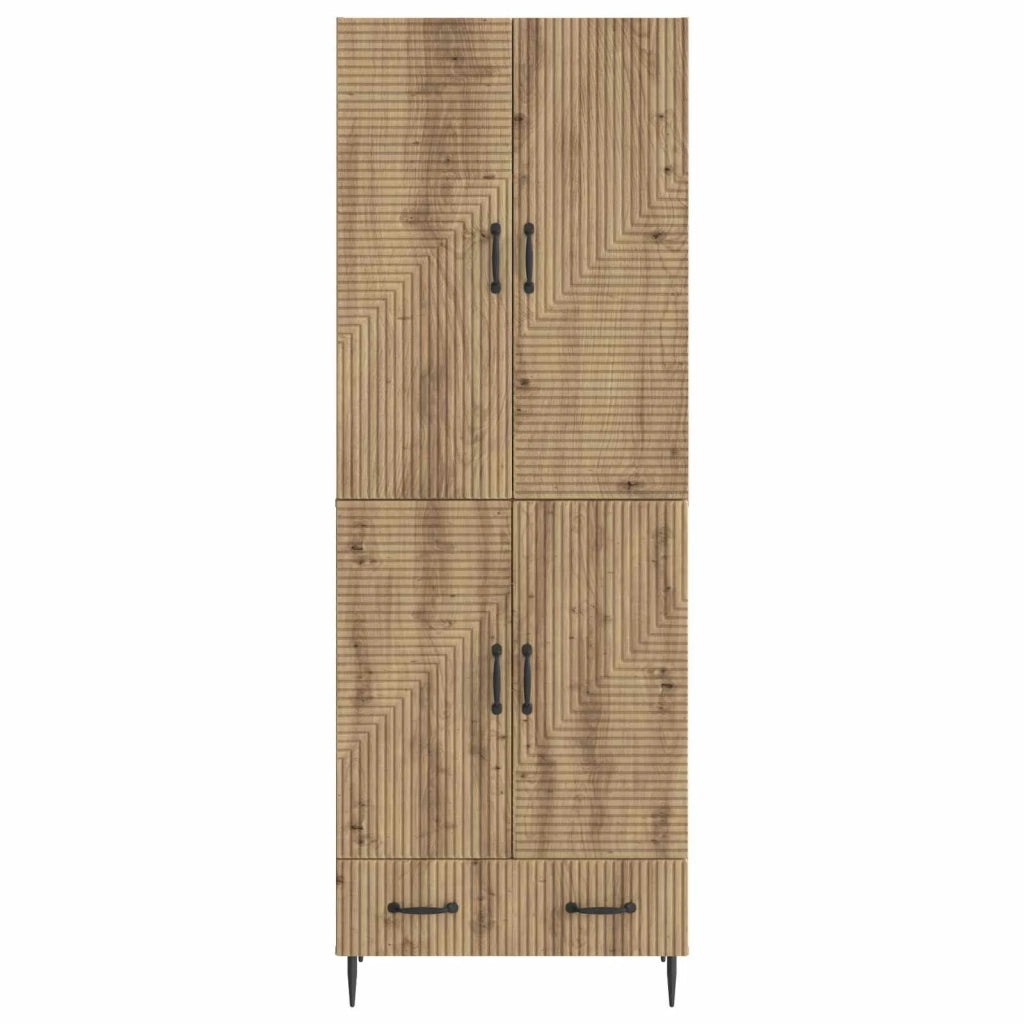 Set di armadi 2 pcs 66 x 34,5 x 95 cm Legno ingegnerizzato