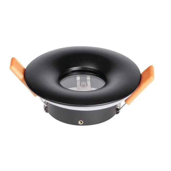 Kanlux DROXY faretto incasso tondo nero IP65 GX5.3/GU10