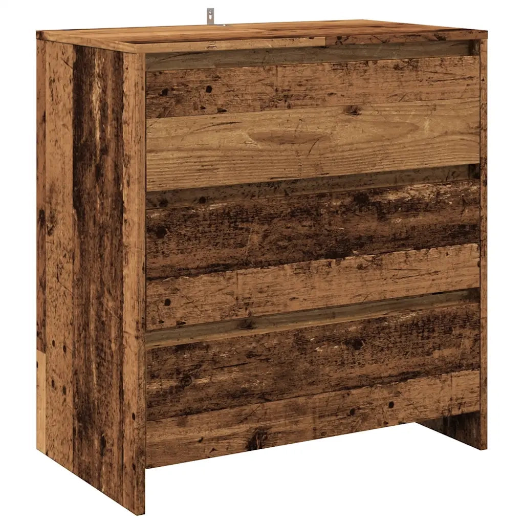 Credenza 2 pz Legno Antico in Legno Multistrato 3329177