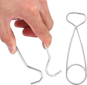 Spalatore per Crostacei in Acciaio Inossidabile - 2 Pezzi Spalatore per Bocca di Pesce - Formato Compattato - Leggero - Duraturo - Per Pescare in Acque Salate - Attrezzatura da Pesca