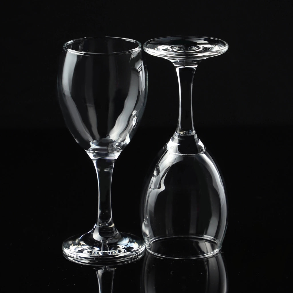 Set di 6 bicchieri da vino bianco KADAX da 200 ml, elegante set di bicchieri