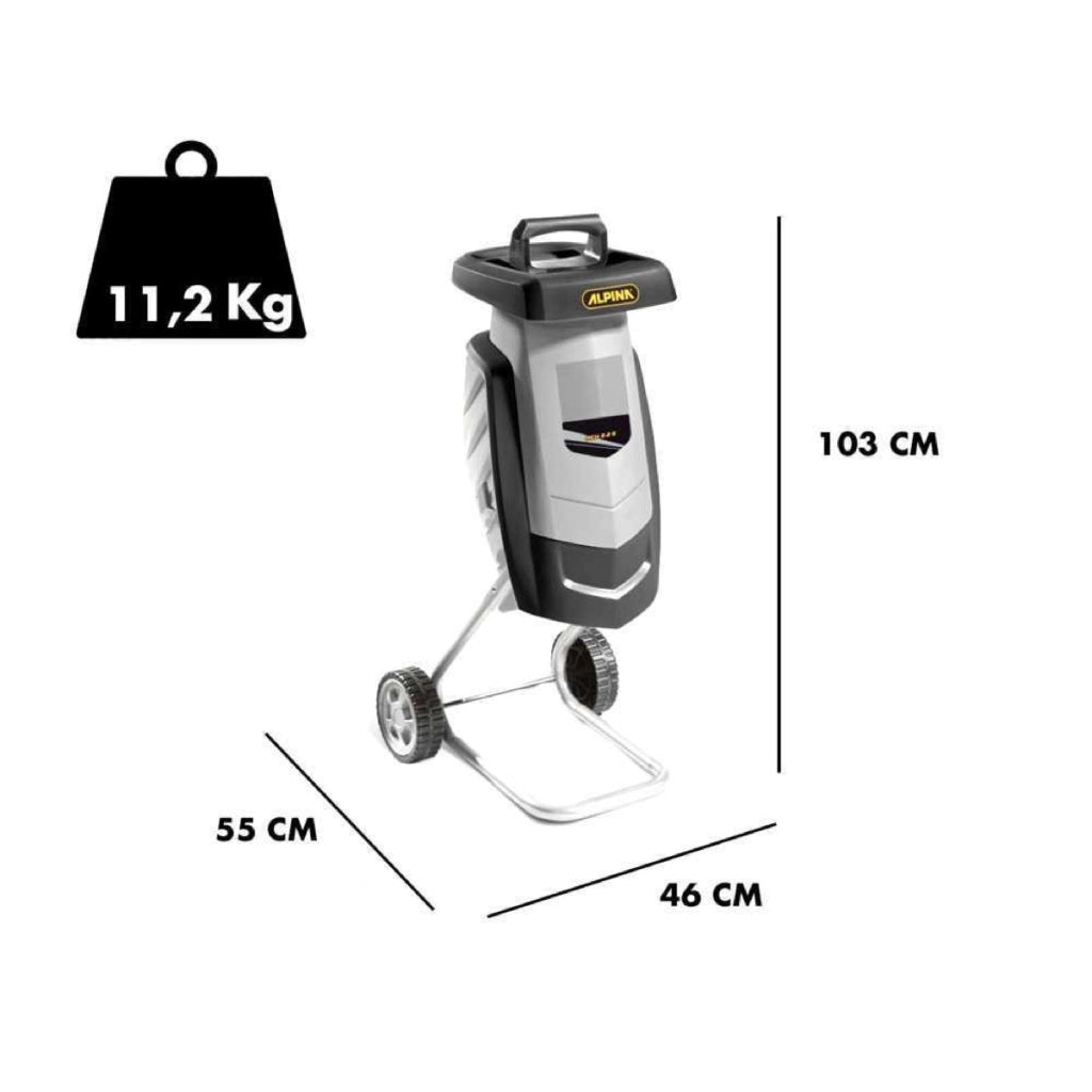 Biotrituratore elettrico Alpina 2,2 kW