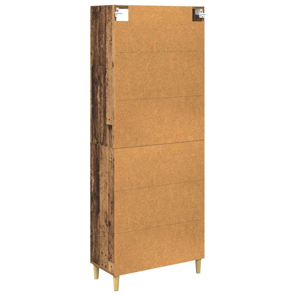 Credenza Legno vecchio 69,5 x 32,5 x 180 cm Legno multistrato 3415626