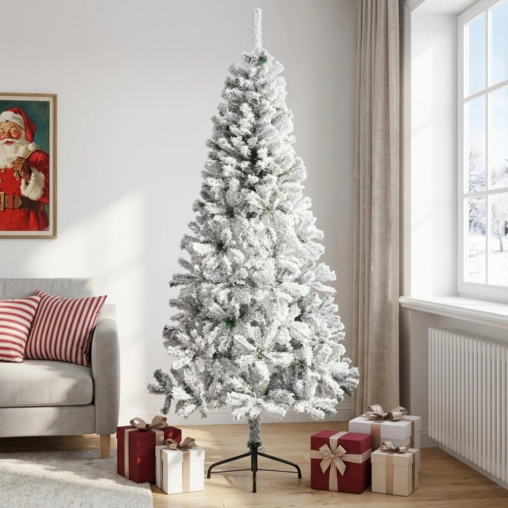 Albero di Natale artificiale 210 cm PVC e Acciaio 42055198