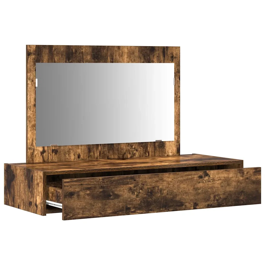 Tavolo da Trucco Marrone 100 x 40 x 70 cm Legno multistrato 865212