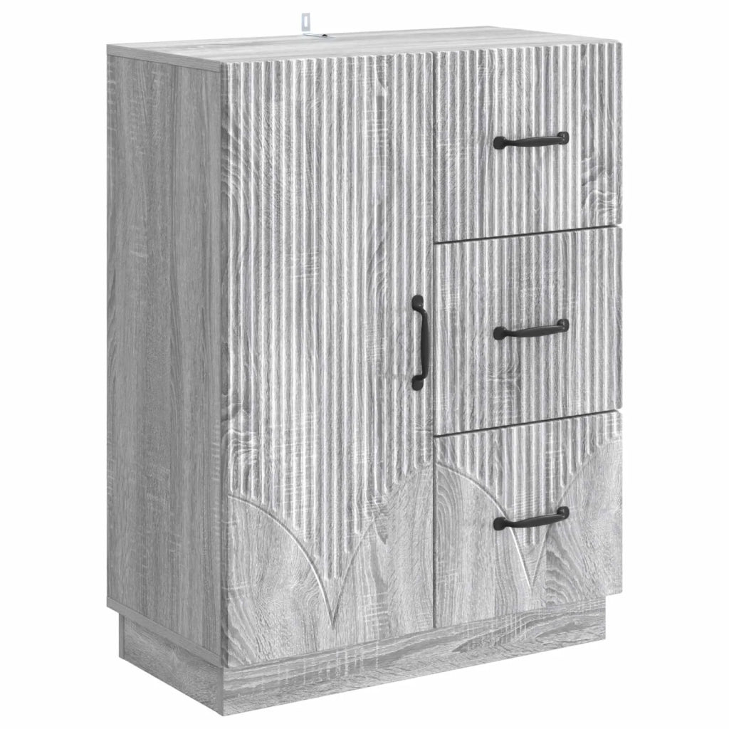 Credenza Grigio Sonoma 66 x 34,5 x 87 cm Legno ingegnerizzato 895321