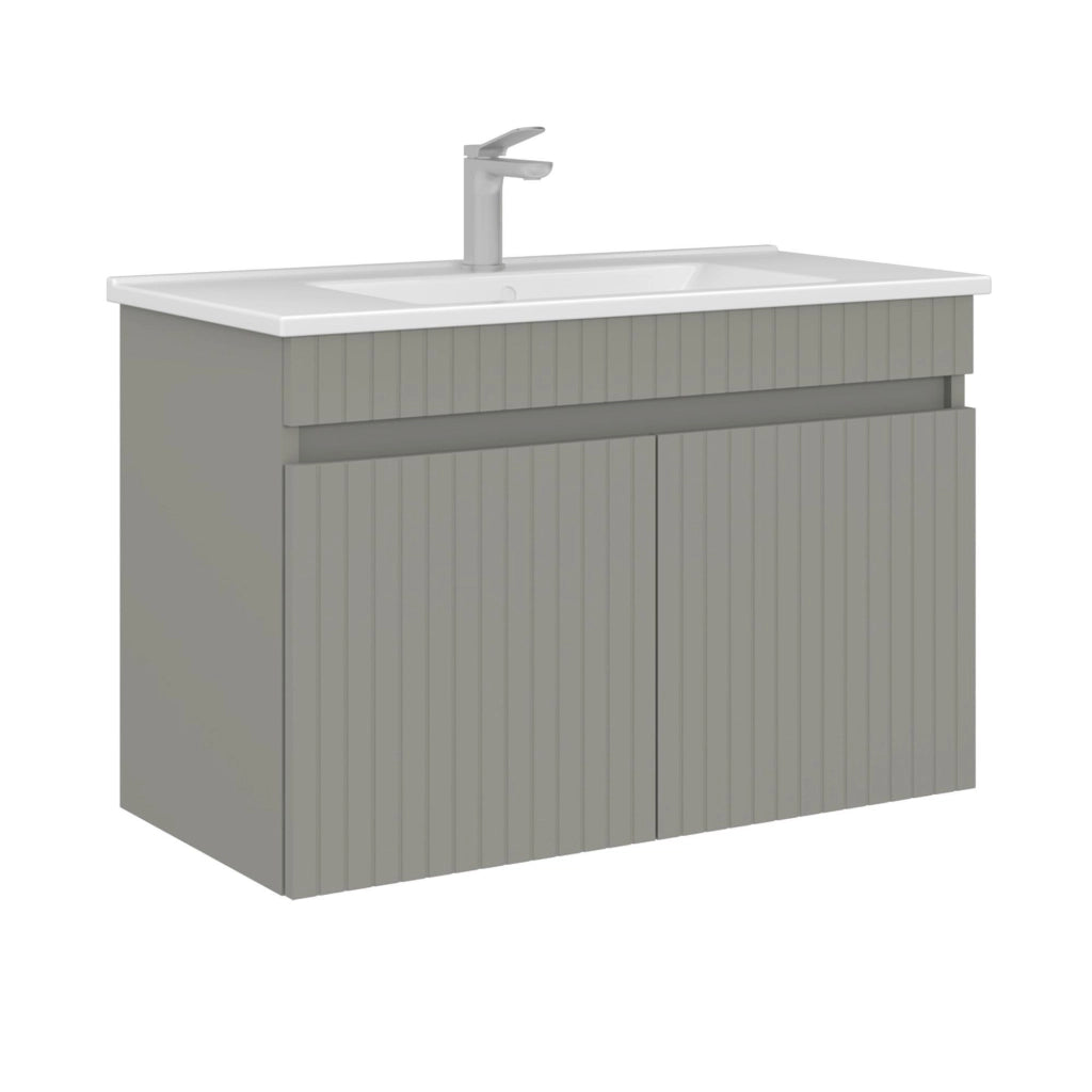 Mobile lavabo "Tivoli 85" - 85 x 45 x 57 cm - Cashmere opaco