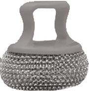 Spazzola con Paglietta Pet + 1 Ricambio Cromato Artex