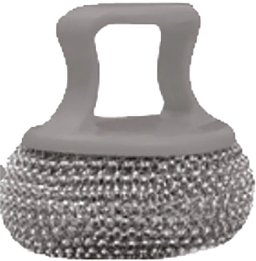 Spazzola con Paglietta Pet + 1 Ricambio Cromato Artex
