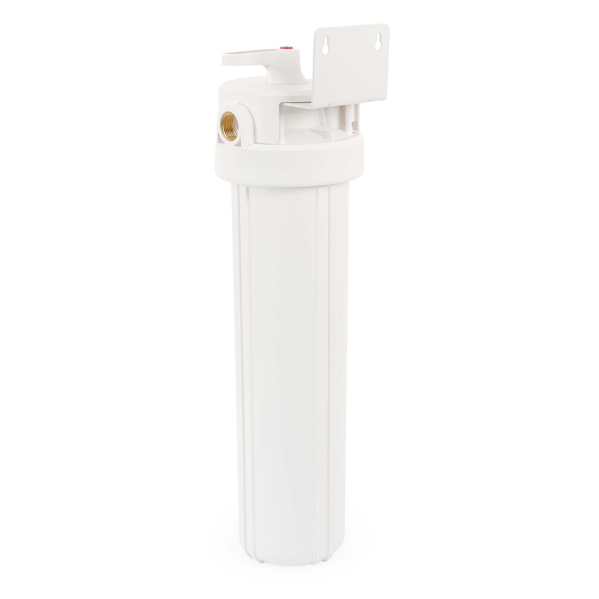 Naturewater Prefiltro, filtro a cartuccia da 20" in PP, per acqua potabile con funzione di controlavaggio, pressione di esercizio 1,5-5 bar, filtraggio acqua domestica