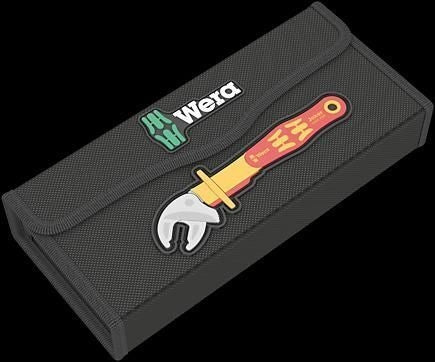 Wera 05020170001 Joker VDE Chiave regolabile autoregolante con funzione cricchetto 7-19 mm colore Arancione Giallo
