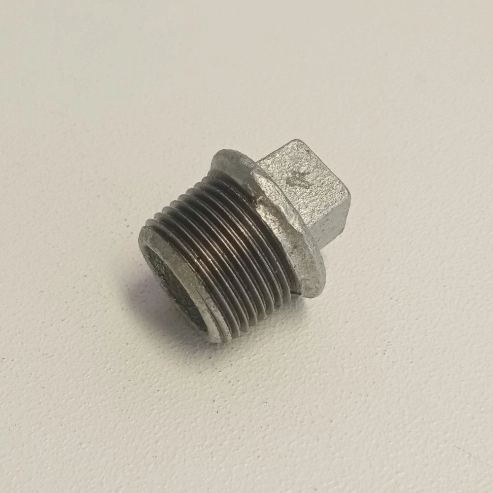 Raccordo m 3/4'' - 2 pz tappo di ghisa zincata malleabile