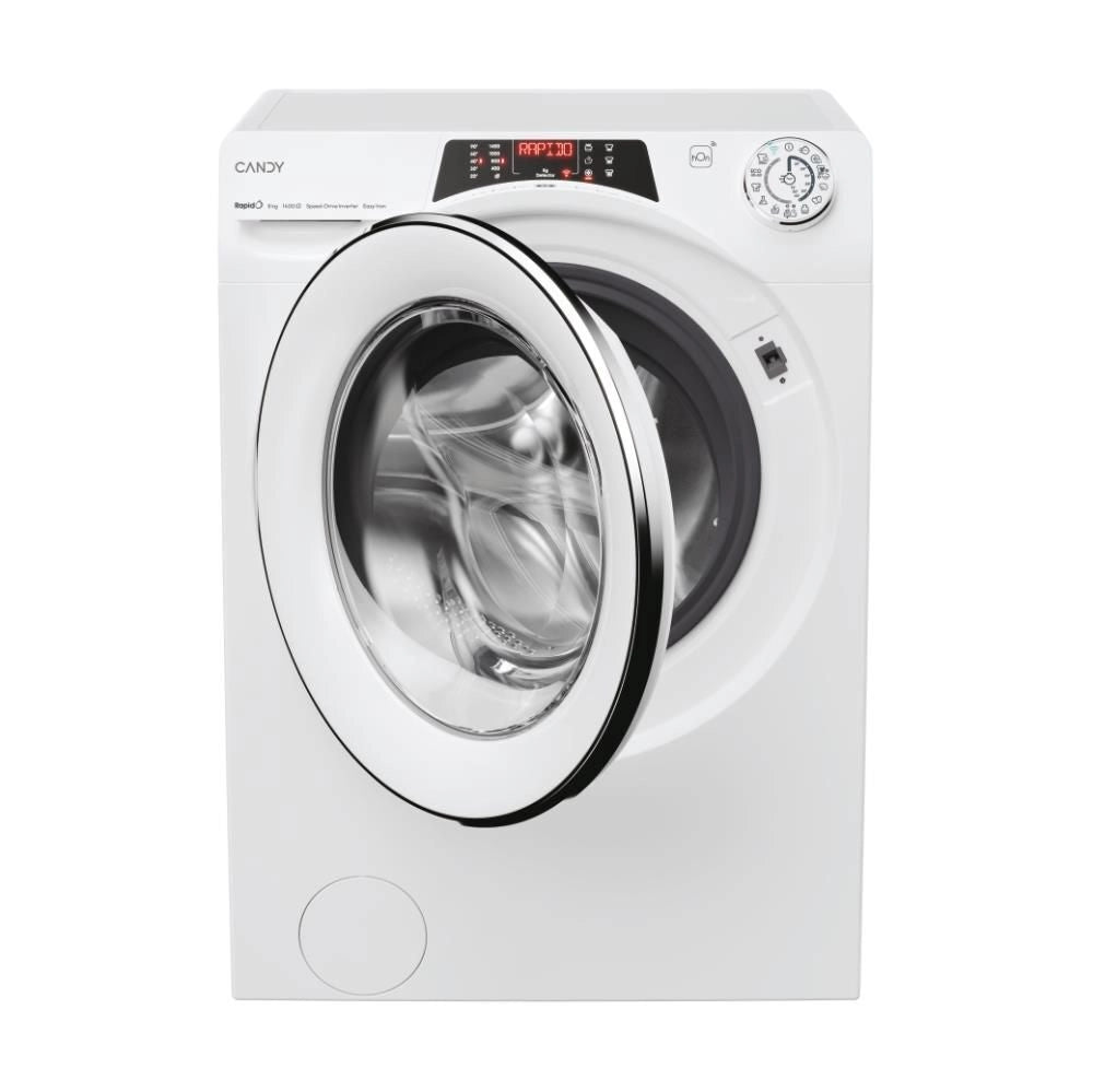 Candy RapidÓ RO 1486DWMCT/1-S lavatrice Caricamento frontale 8 kg 1400 Giri/min Bianco
