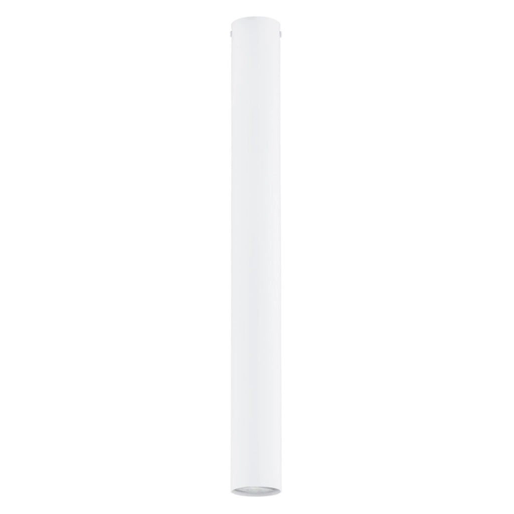 Lampada a sospensione Tecno 1XL in acciaio bianco