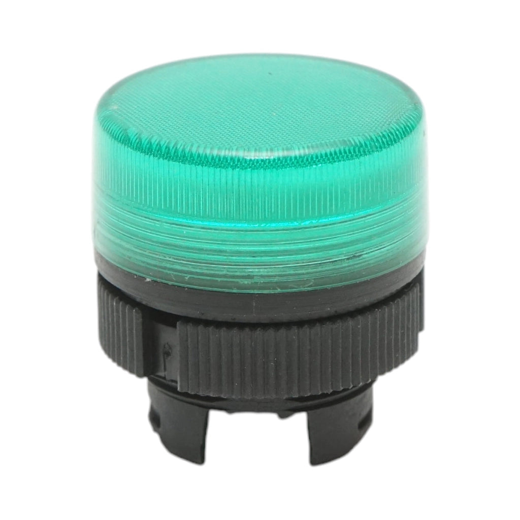Testa indicatore luminosa verde Ø 22mm LAY5 Breckner Germany