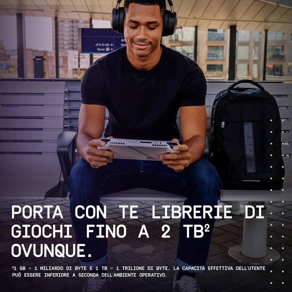 WD_BLACK SN770M NVMe SSD 2TB (Fino a 5.150MB/s, M.2 2230, PCIe Gen 4.0, TLC 3D NAND, Ideale per console portatili da gaming, Asus ROG Ally, Steam Deck, Microsoft Surface) POWERED BY SANDISK