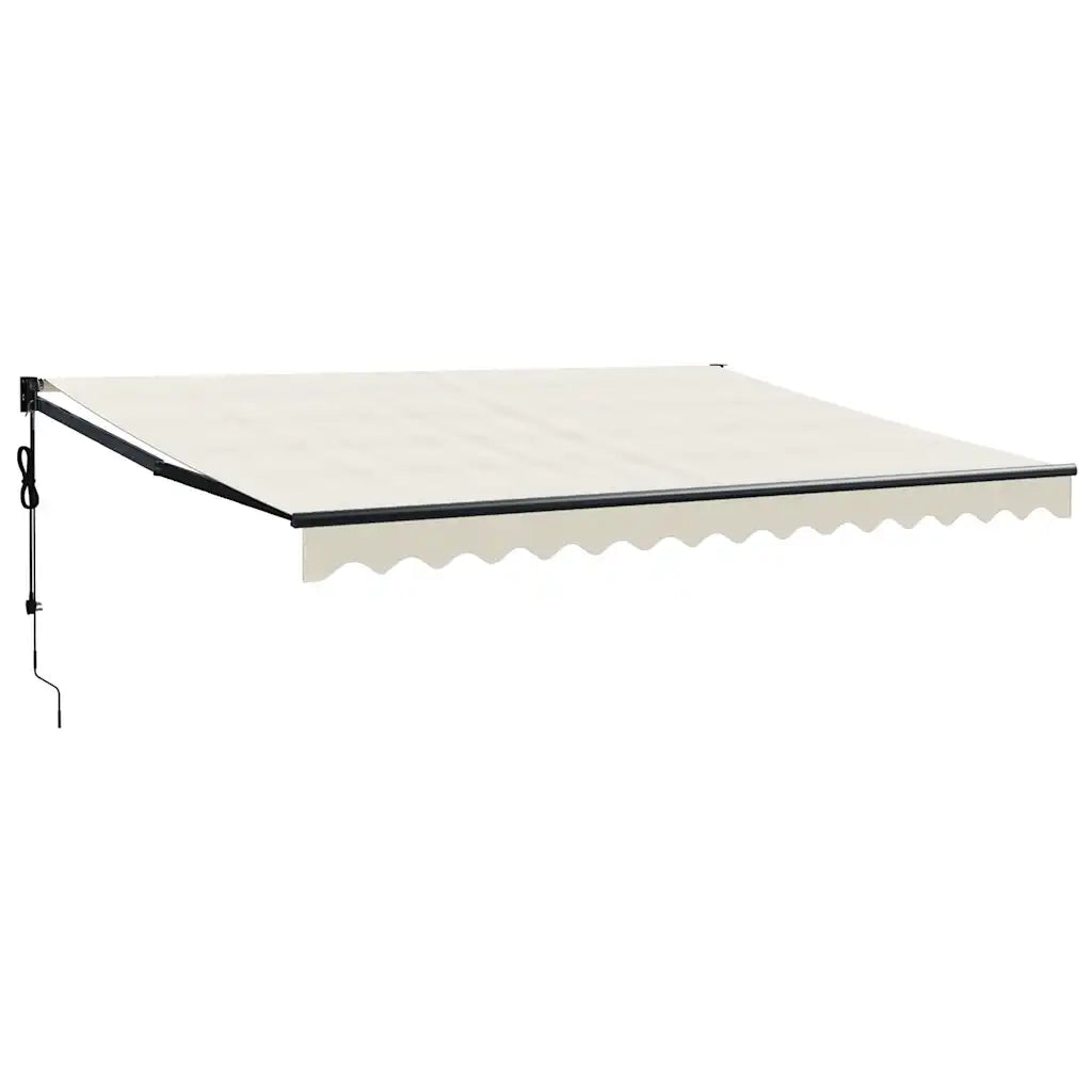 Tenda Sole Automatica Retrattile Crema 4x3 m 3154503