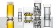 Set di 6 tumbler rettangolari per whisky - bicchieri in Tritan-kristallo resistenti al lavastoviglie - prodotto in Germania - articolo 123664.