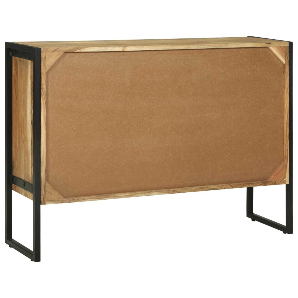 Credenza 100 x 30 x 75 cm Legno massello di acacia 374109