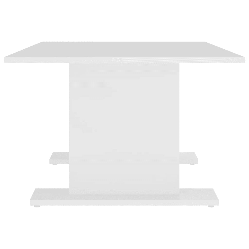 Tavolino da Salotto Bianco 103,5x60x40 cm in Legno Multistrato 806840