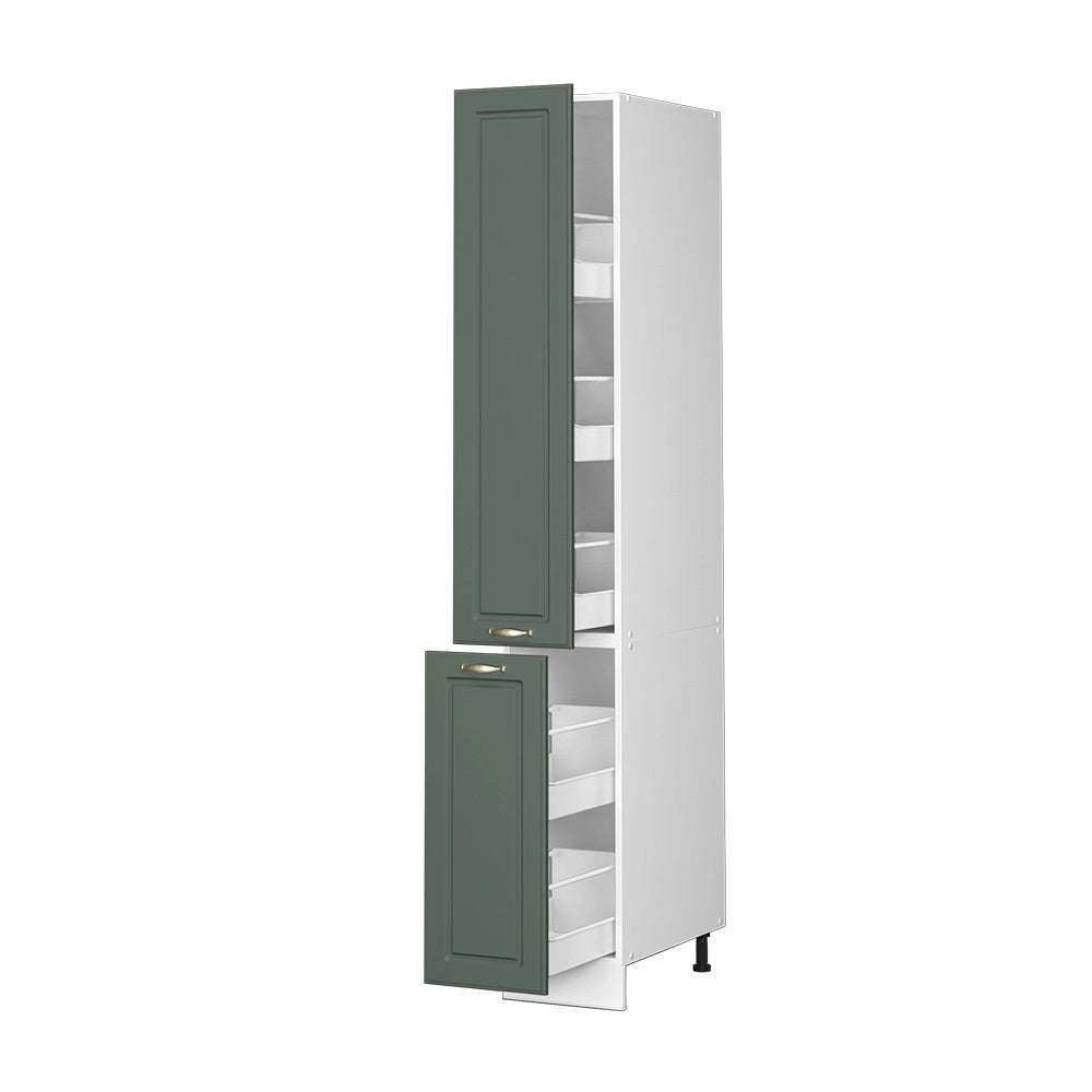 Vicco Armadio da farmacia Verde-oro Country House 30 cm