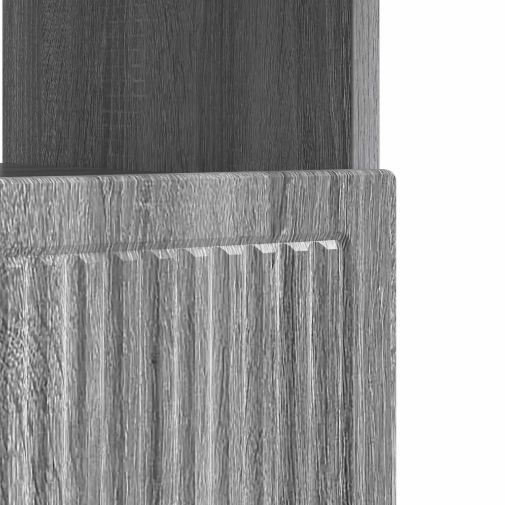 Mobile TV LED Sonoma grigio Legno ingegnerizzato 896111
