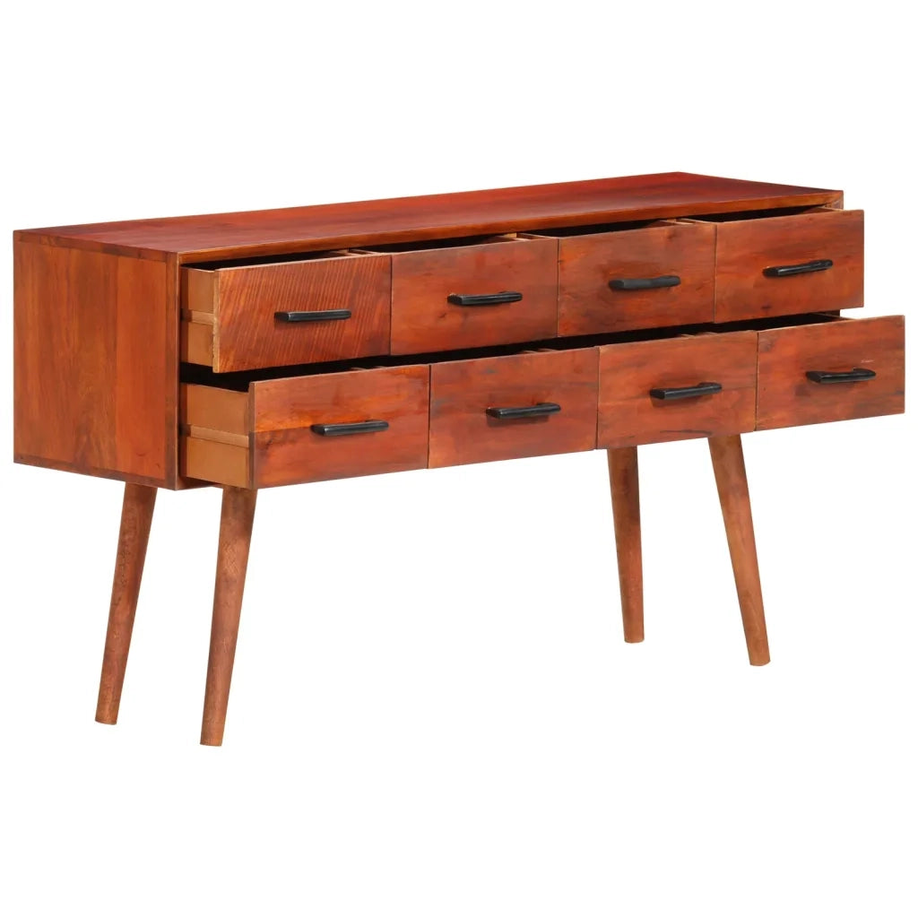 Credenza 110x30x59 cm in Legno Massello di Mango 338430