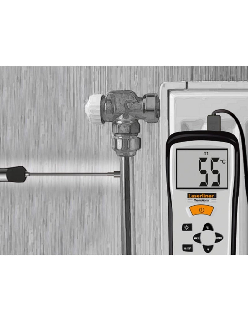 Sensore di temperatura tipo K LASERLINER 082.437A - ThermoSensor Touch
