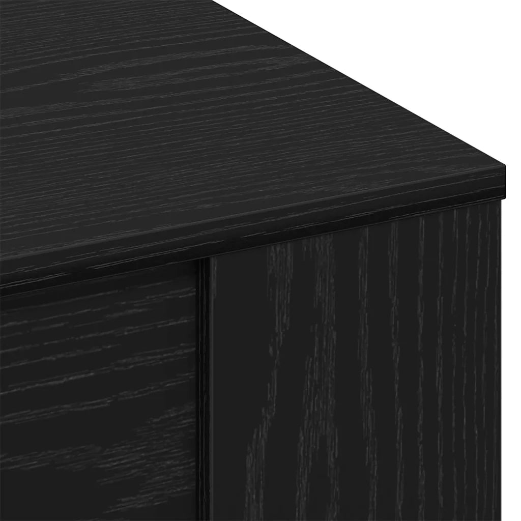 Tavolino da salotto Rovere Nero 55,5 x 55 x 45 cm 862730
