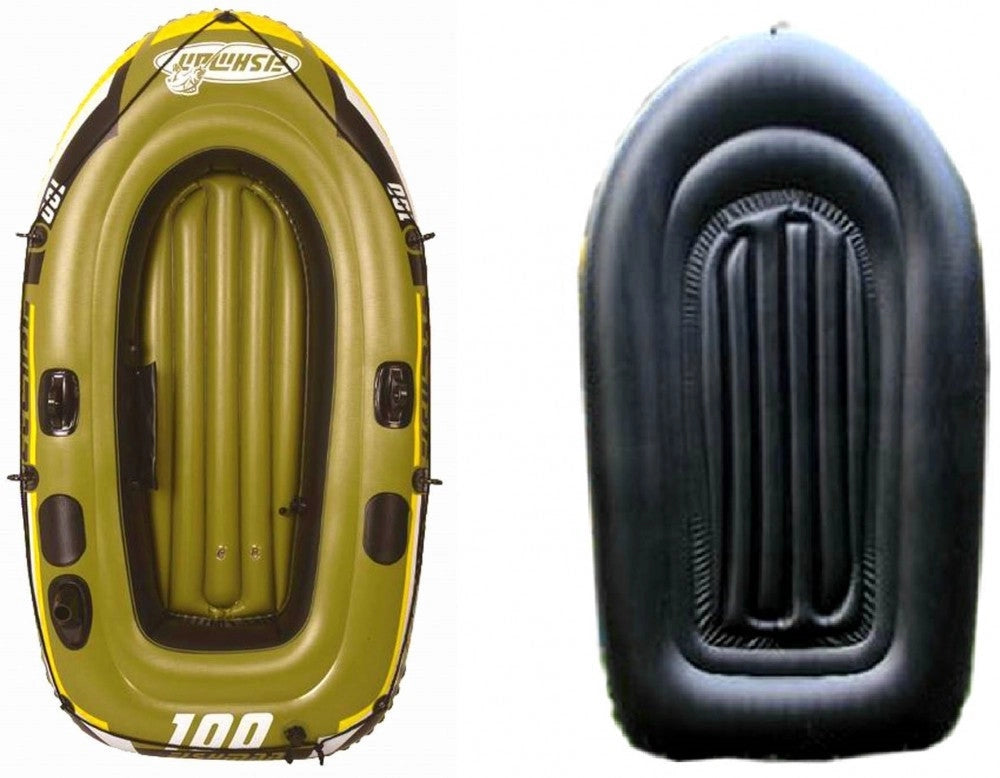Gommone Tender Gonfiabile 305x136cm Jilong Fishman 350 con Remi e Pompa