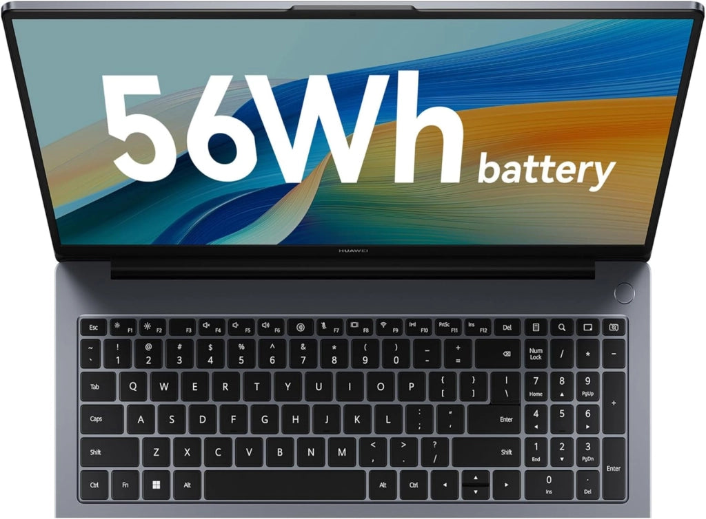 HUAWEI MateBook D 16 (2024) - Core i5 12th, 16GB 512GB, Grau 16 Zoll Notebook mit FullView FHD Display