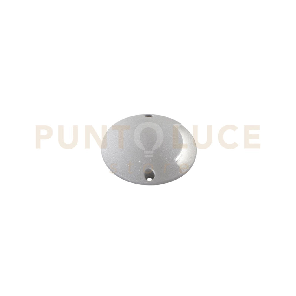 SEGNAPASSI CALPESTABILE LED ELMO SILVER DC24V 0,5W 59LM 3000K IP54 7X1,5CM