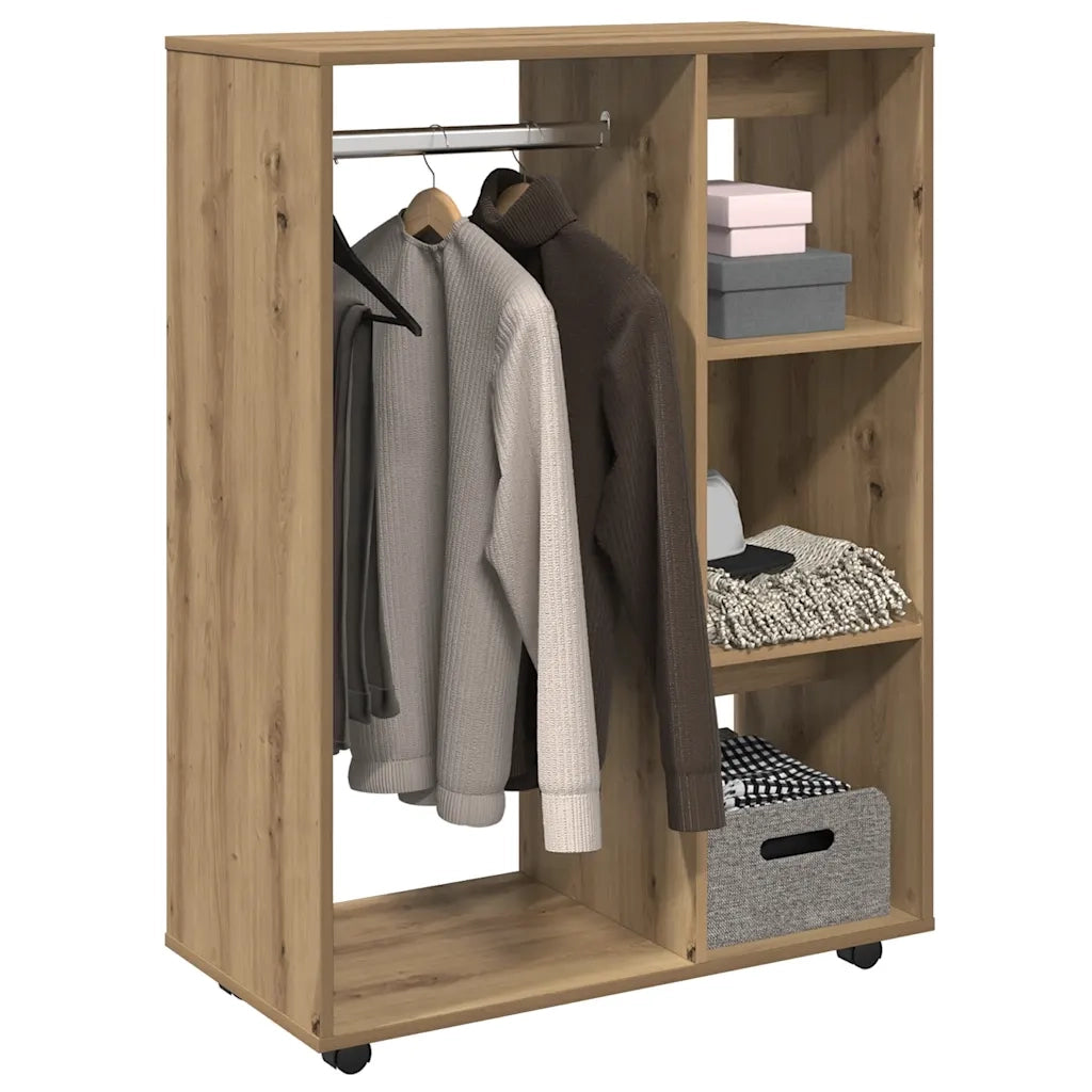 Armadio Rovere Artigianale 80x40x110 cm in Legno Multistrato 856669